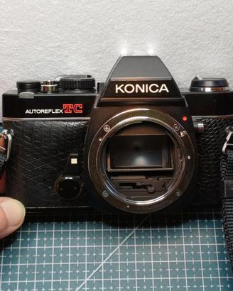 Reflex Konica TC + 2 zoom + duplicatore dia