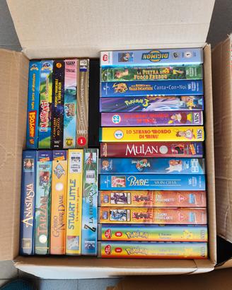 Stock 64 videocassette (Pokémon, Disney, etc)