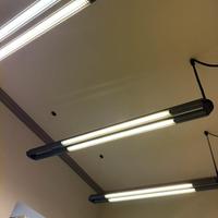 Illuminazione plafoniere a binario soffitto