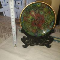 Piattino Smaltato Cloisonne'