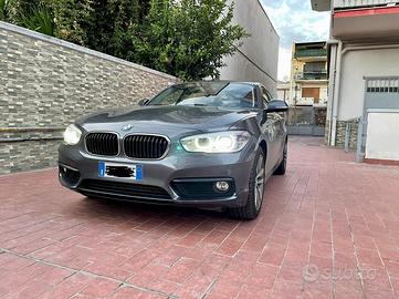 Bmw serie 1 116d grigio scuro full led