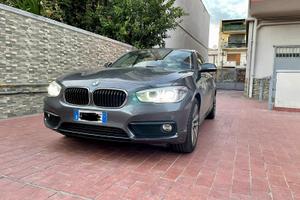 Bmw serie 1 116d grigio scuro full led