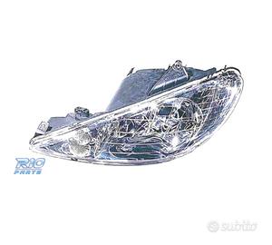 FANALE SINISTRO PEUGEOT 206 98-09 H7 H7