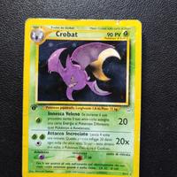 Crobat Holo Prima Edizione - Carte Pokemon