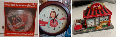 Set 3 orologi Coca Cola