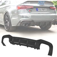 DIFFUSORE AUDI A5 S LINE 21- LOOK S5 NERO LUCIDO