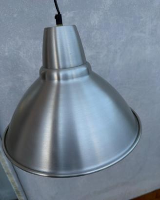 Lampadario grigio satinato ikea