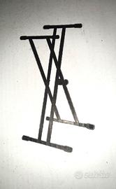Supporto per Tastiera Doppio Incrocio