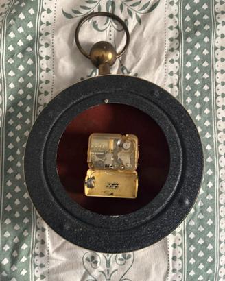 Orologio da parete vintage "London Design" bronzo