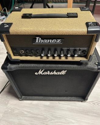 Ampli per chitarra testata e cassa