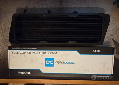 Radiatore Alphacool 360 rame Xflow con ventole 