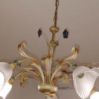 Lampadari in ferro battuto 