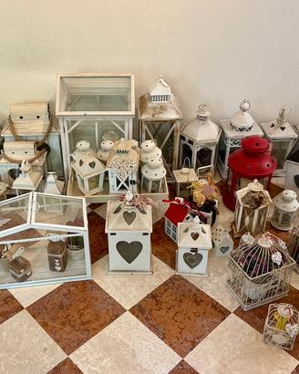 Lanterne e gabbiette ornamentali