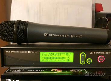 Sennheiser EW 300 G2 Radiomicrofono Capsula 845