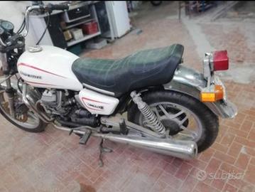 Moto Guzzi V 35 - 1986 con serbatoio di ricambio