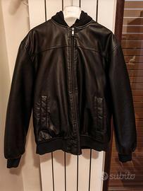 giubbotto stile bomber in similpelle OVS
