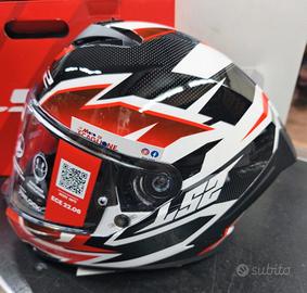 CASCO INTEGRALE LS2 FF820 TG L RAPID 3 XTREM WHITE