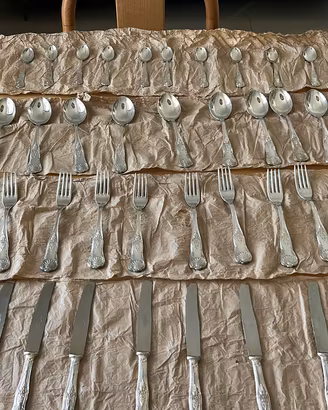 Servizio posate 51 pezzi Conchiglia Impero