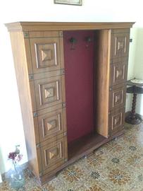 Mobile d' ingresso classico in legno