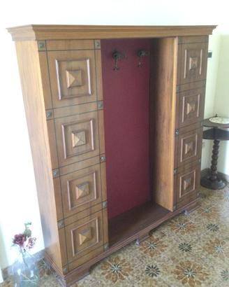Mobile d' ingresso classico in legno