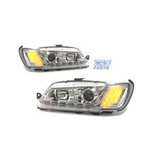 FARI PEUGEOT 306 93-97 LUCE DIURNA A LED FONDO CRO