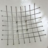 centrotavola portafrutta in metallo cromato IKEA