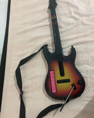 Chitarra guitar hero WII