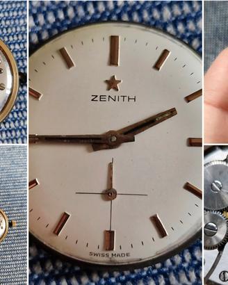vintage ZENITH cal.2541+dial+corona e vetro
