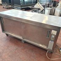 tavolo armadiato scaldapiatti usato