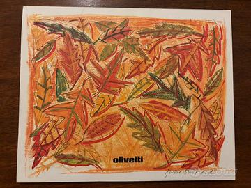 Raro block notes autunno olivetti 1995 binfield