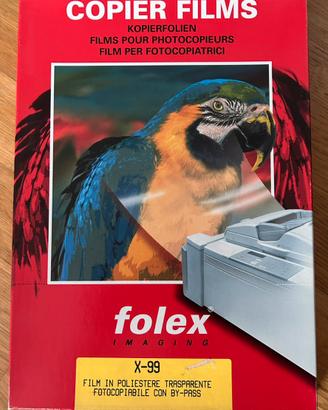 Film trasp. per stampanti  laser e fotocopiatrici