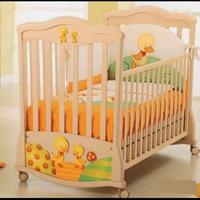 Lettino per bambini Mibb Papere Orange 