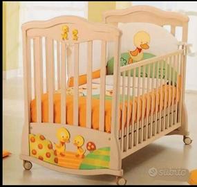 Lettino per bambini Mibb Papere Orange 
