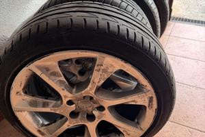 Gomme estive, con cerchioni originali Audi