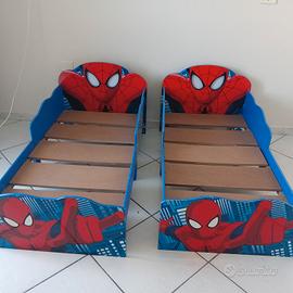 coppia letti spiderman 