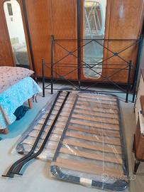 LETTO MATRIMONIALE IN FERRO