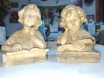 Soprammobili antichi di gesso