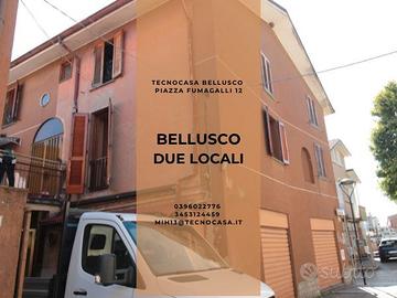 Bellusco- 2 locali al piano primo