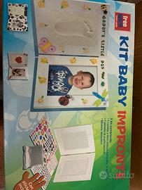 Gioco Kit Baby Impronte cornice argilla NUOVO
