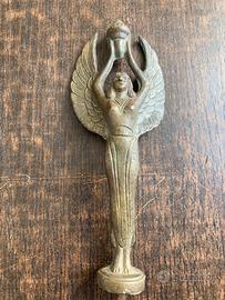 Statuina in bronzo vittoria alata, Art Dèco
