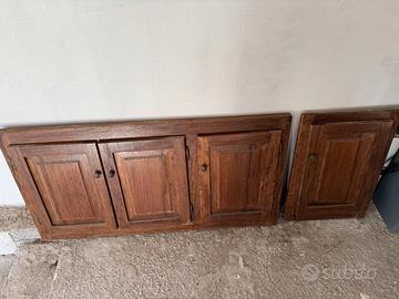 SPECCHIO E SPORTELLI ARREDO BAGNO ARTE POVERA