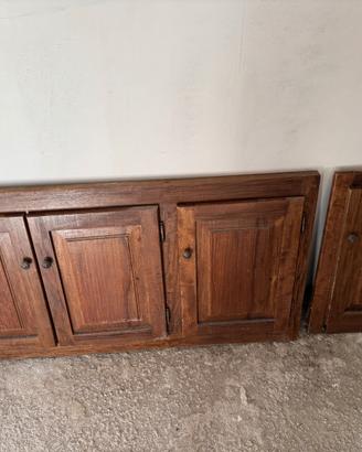 SPECCHIO E SPORTELLI ARREDO BAGNO ARTE POVERA