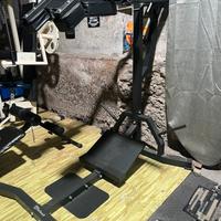 Pendulum Hack squat calf