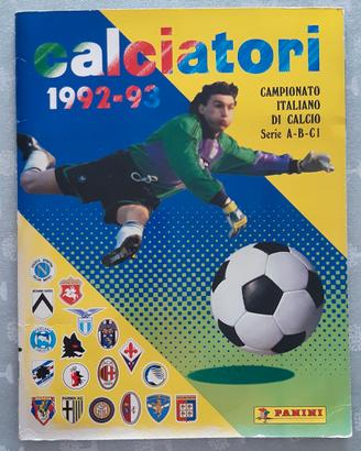 Panini Calciatori 1992/1993 album completo