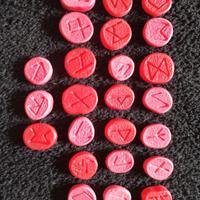 Gioco da tavolo, toys, collezione, rune, magician.