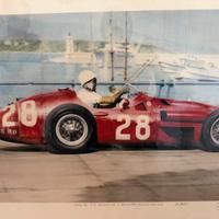 LITOGRAFIA MASERATI 250 N35/200