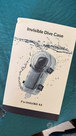 Invisible dive case insta360 x4