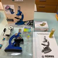 Microscopio Konus 5014 con Adattatore Smartphone