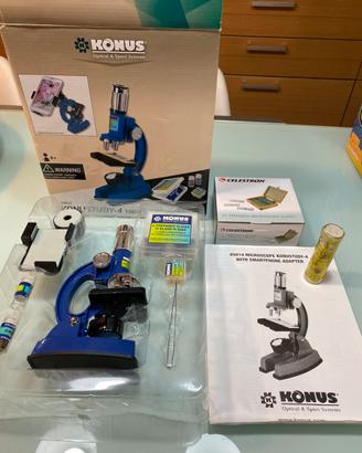 Microscopio Konus 5014 con Adattatore Smartphone
