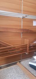 espositore per pane in legno